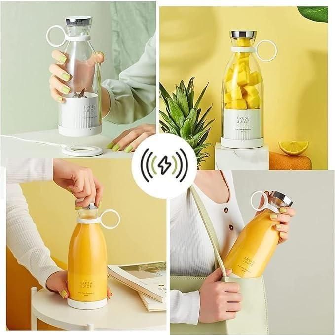 Portable Mini Juice Blender USB Rechargeable Mixer Juicer