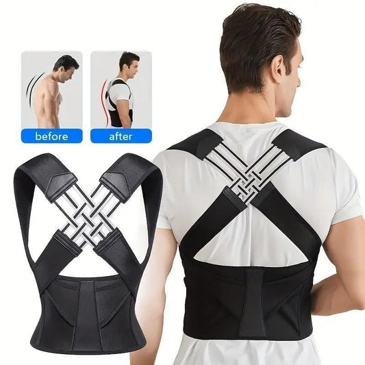 Adjustable Back Posture Corrector/ Slouching Relieve Pain Belt Women & Men